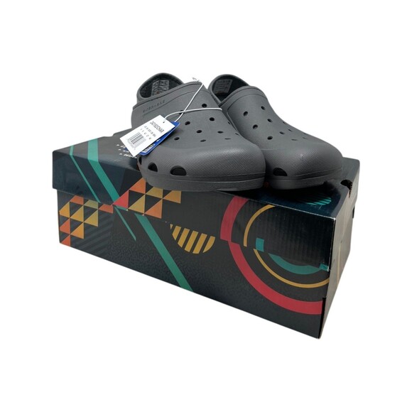Skechers Foamies Clogs Men\'s Size 9 Go Walk 5 Charcoal Gray Water Friendly NIB main image 2